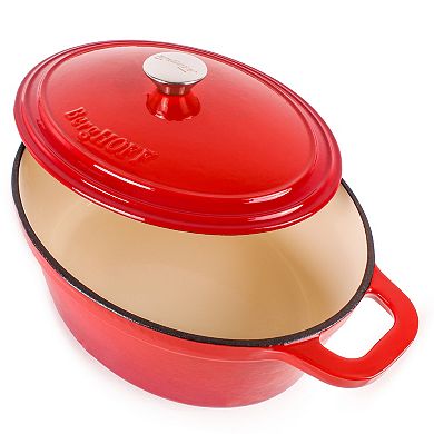 BergHOFF Neo 5-pc. Cast-Iron 5-qt. & 8-qt. Dutch Ovens & Frypan Set
