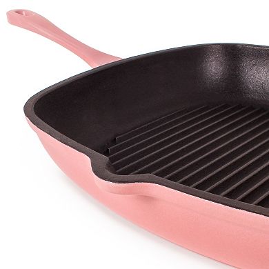 BergHOFF Neo 4-pc. Cast-Iron Frypan, Grill Pan & Dutch Oven Set