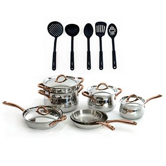 BergHOFF Ouro Gold 16 pc 18/10 Stainless Steel Cookware Set