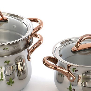 BergHOFF Ouro Gold 16-pc. 18/10 Stainless Steel Cookware Set