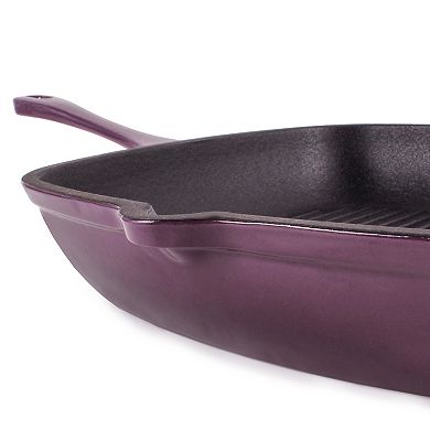BergHOFF Neo 2-pc. Cast-Iron Frypan & Grill Pan Set