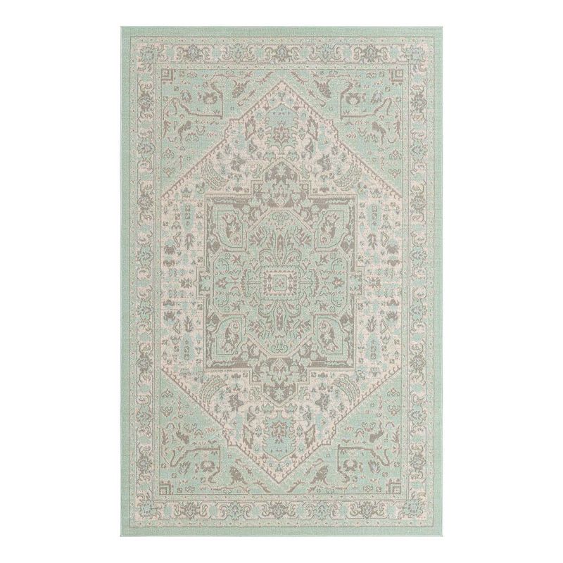 Unique Loom Milano Whitney Rug, Green, 10X14 Ft