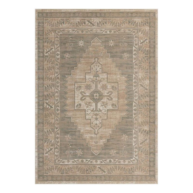 Unique Loom Geneva Whitney Rug, Grey, 10X14 Ft