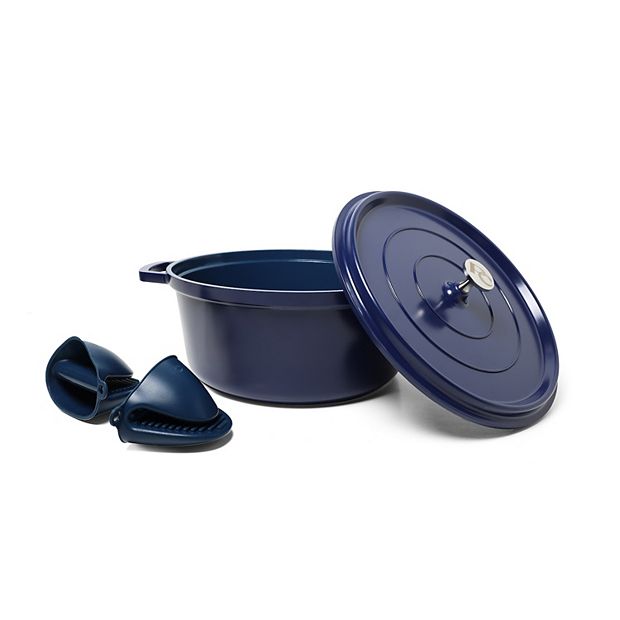 Phantom Chef 4.2-qt. Dutch Oven with Silicone Gloves