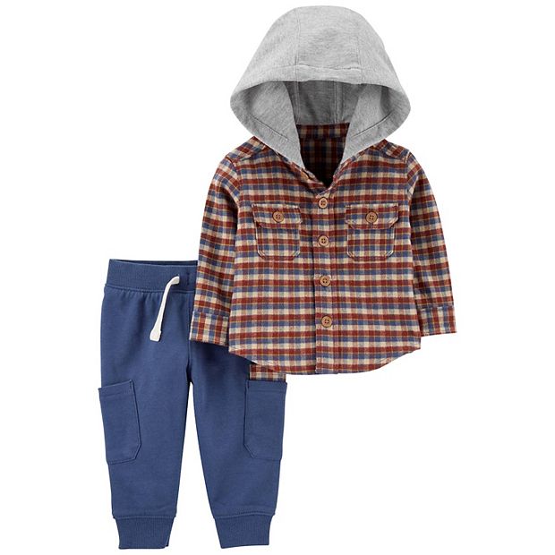 Plaid shirt for baby hot sale boy