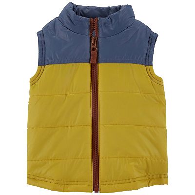 Baby Boy Carter s Colorblock Puffer Vest