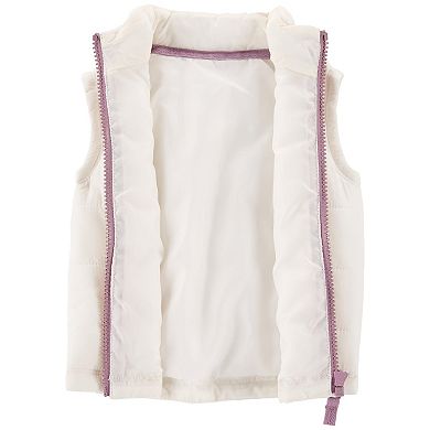 Baby Girl Carter's Zip-Up Puffer Vest