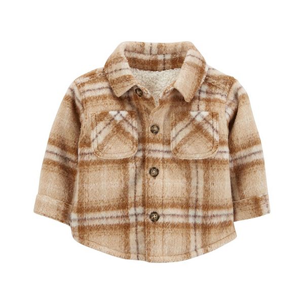 Baby Carter's Plaid Shacket