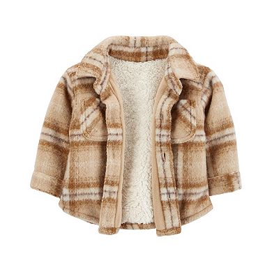Baby Carter's Plaid Shacket