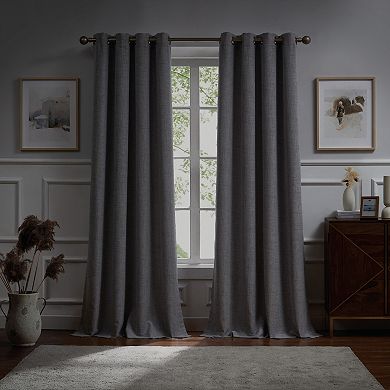 G.H. Bass & Co. Terrain Grommet Lined Set of 2 Window Curtain Panels