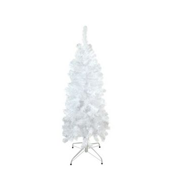 4.5' Pencil White Winston Pine Artificial Christmas Tree - Unlit