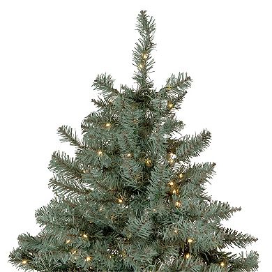 7.5' Pre-Lit Full Newport Spruce Artificial Christmas Tree LED Lights