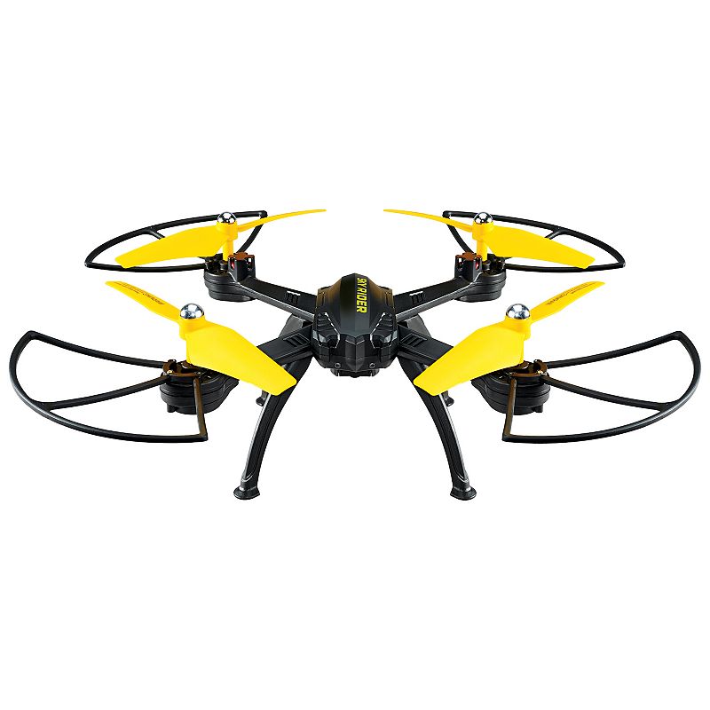 Sky Rider X-11 Stratosphere: Quadcopter Drone, Black