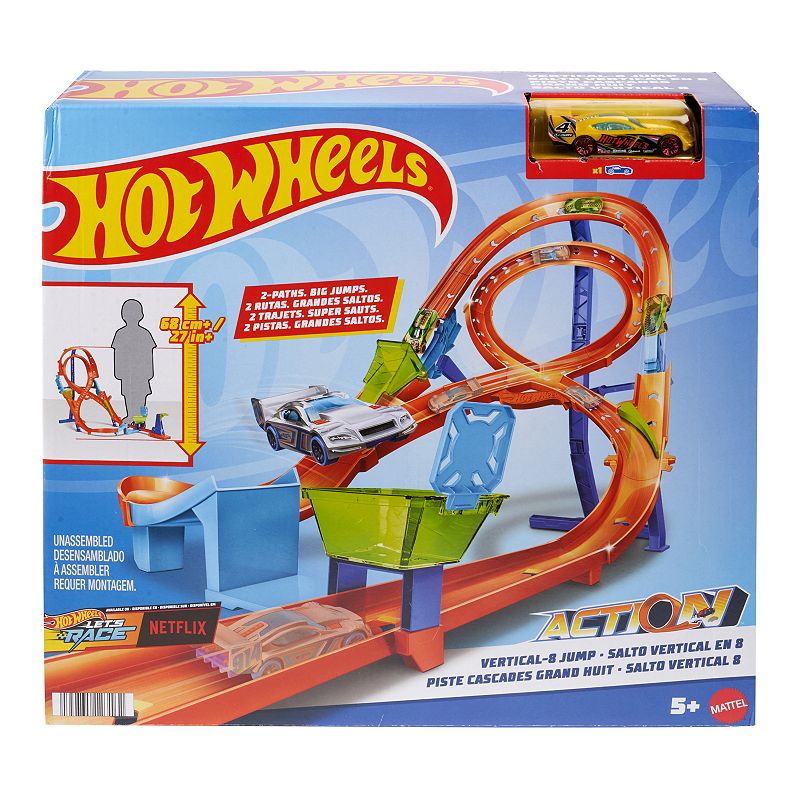 Hot Wheels - Vertical Figure-8 Jump Track Set