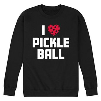 Men's I Love Pickleball Sweatshirt