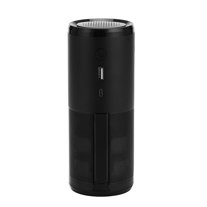 HoMedics TotalClean Portable HEPA Air Purifier with UV-C, Black