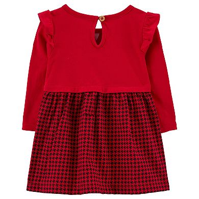 Baby Girl Carter's 2-Piece Christmas Dress & Headband Set