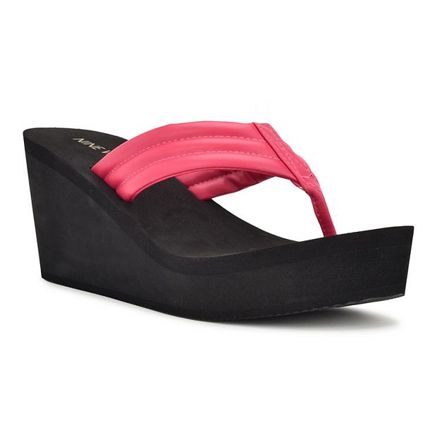 Nine west sale thong sandals