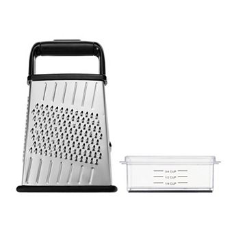 Farberware Classic Slim Box Grater with Storage Container