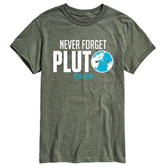 Men's Never Forget Pluto Tee