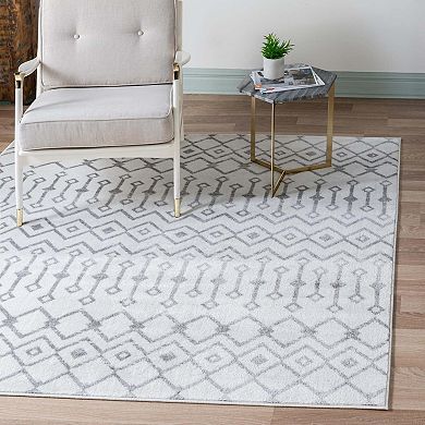 Unique Loom Mamounia Moroccan Trellis Rug