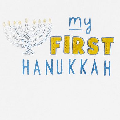 Baby Carter's 2-Piece "My First Hanukkah" Bodysuit & Leggings Set