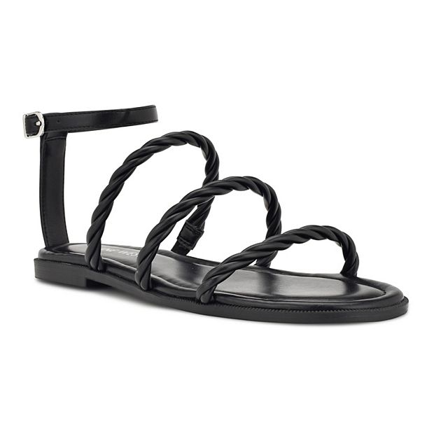 Nine west hot sale flat sandals