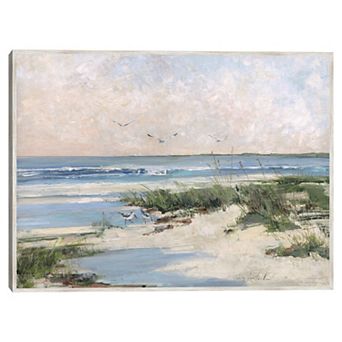 Masterpiece Soft Morning Sea Canvas Art