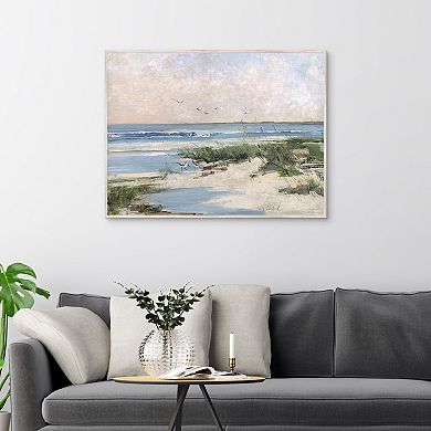 Masterpiece Soft Morning Sea Canvas Art