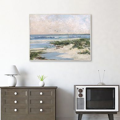 Masterpiece Soft Morning Sea Canvas Art