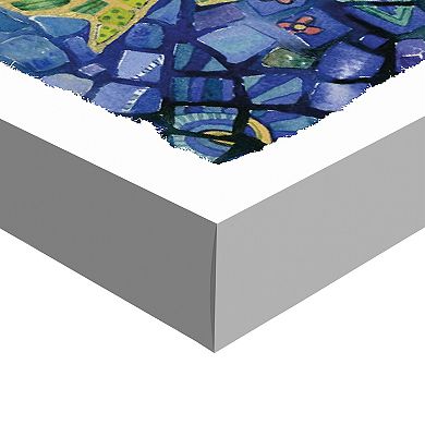 Masterpiece Great White by Charlsie Kelly Canvas Art