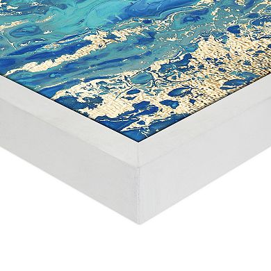 Masterpiece Intro Blue I Canvas Art