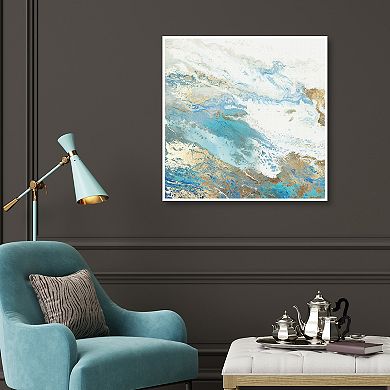 Masterpiece Intro Blue I Canvas Art