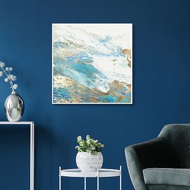 Masterpiece Intro Blue I Canvas Art