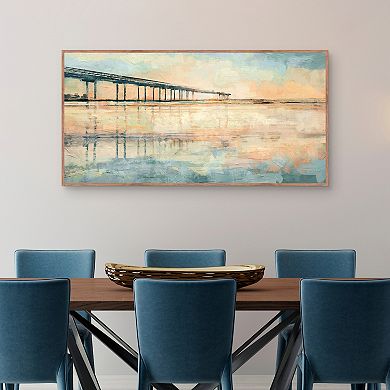 Masterpiece Sunrise Pier Canvas Art