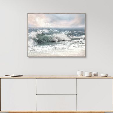 Masterpiece Sun and Surf II by Lori Deiter Canvas Art
