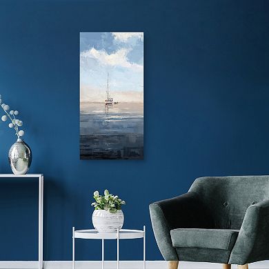 Masterpiece Coastline Colors Light by Studio Arts Canvas Art