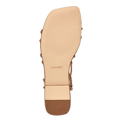 Nine West Women s Majah Strappy Flat Sandals