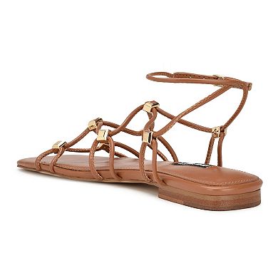 Nine West Women's Majah Strappy Flat Sandals