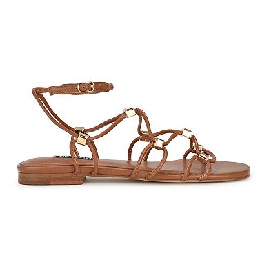 Nine West Women's Majah Strappy Flat Sandals