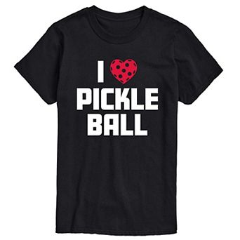 Men's I Love Pickleball Tee
