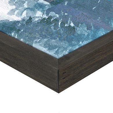 Masterpiece Two Banks by Maya Woods Canvas Art