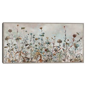 Masterpiece Misty Meadow Blooms by Studio Arts Canvas Art