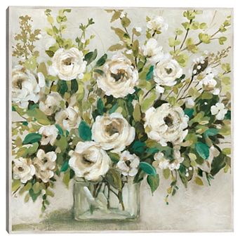 Masterpiece Forever Green by Carol Robinson Canvas Art