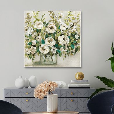 Masterpiece Forever Green by Carol Robinson Canvas Art