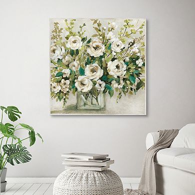 Masterpiece Forever Green by Carol Robinson Canvas Art