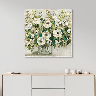 Masterpiece Forever Green by Carol Robinson Canvas Art