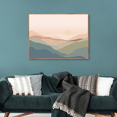 Masterpiece Mountain High Spice by Pela Canvas Art