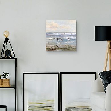 Masterpiece Beach Hopping by Sally Swatland Canvas Art