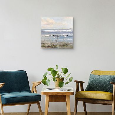 Masterpiece Beach Hopping by Sally Swatland Canvas Art